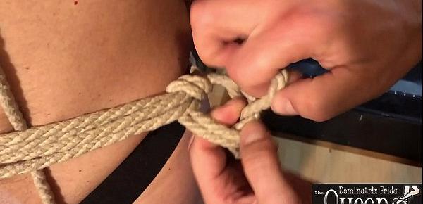  Queen Dominatrix Frida (Suspension) BDSM fetish rope bondage CBT